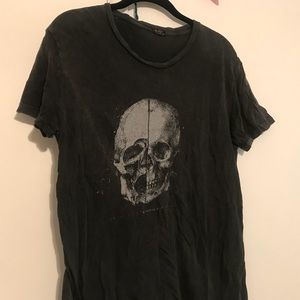 brandy melville soft skull tee